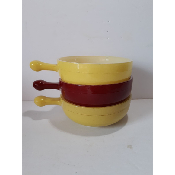 Other - Vintage 1950s Glasbake onion soup bowls